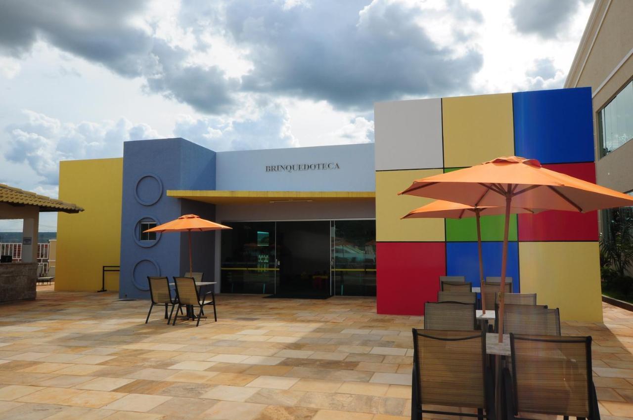 Lacqua Diroma Hotel Com Parque Aquatico 24 Horas カルダス・ノバス エクステリア 写真